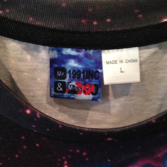 COSMIC T-shirt kitty pizza taco ladies size L - Picture 3 of 7